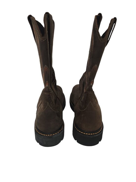 Cody James Men\'s Waterproof Comp Toe Western Work Boots C9PR2 Brown Size 10D main image 7